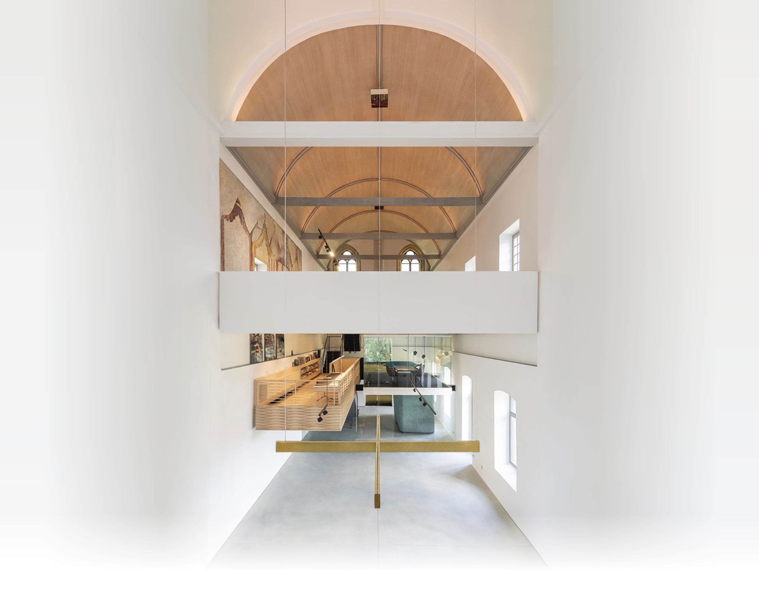 Andrieskapel, view inside Andrieskapel, view inside